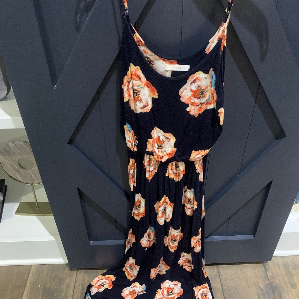 Lush Floral Maxi Dress